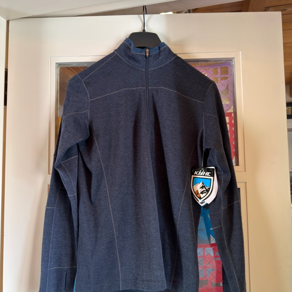 Kuhl Navy Long-Sleeve Quarter-Zip Top - Picture 2 of 10